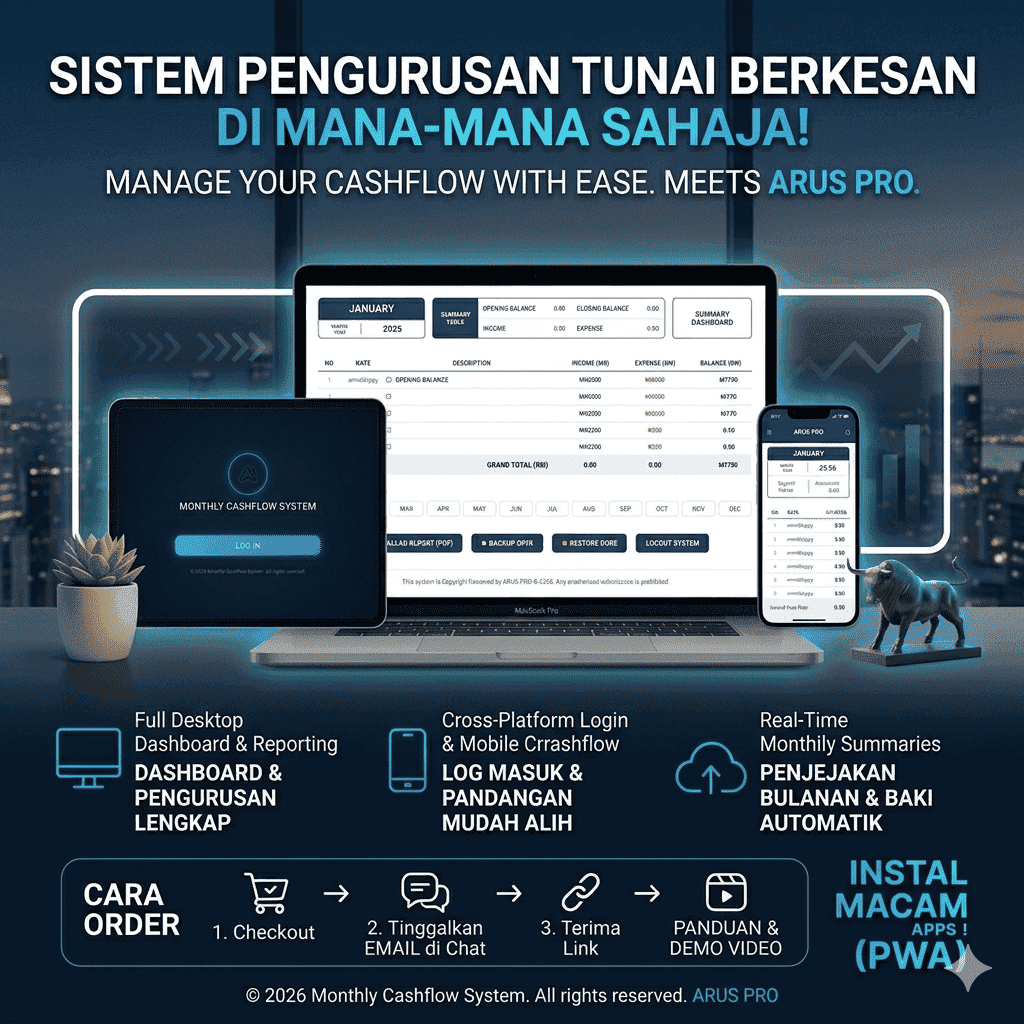 Monthly Cashflow V2